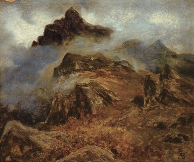 Étude des montagnes Rocheuses - Albert Bierstadt